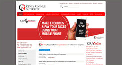 Desktop Screenshot of kra.go.ke